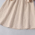 Summer Girls Solid Color Simple Dress